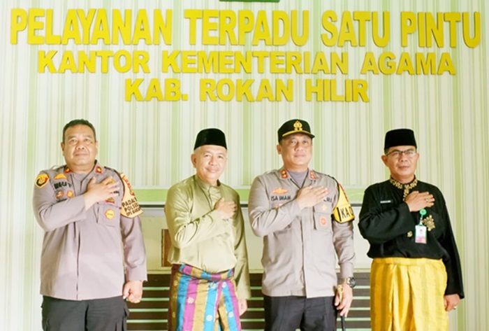 Kapolres Rohil Bangun Sinergitas dengan MUI Untuk Pilkada Damai